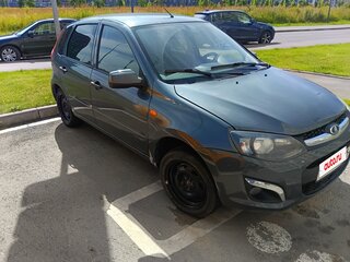 2015 Lada (ВАЗ) Kalina II, серебристый, 375000 рублей, вид 2