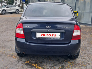 2008 Lada (ВАЗ) Kalina I, синий, 260000 рублей, вид 4