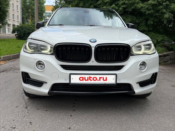 2015 BMW X5 30d III (F15), белый, 3450000 рублей - вид 1