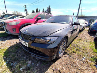 2008 BMW 3 серии 318i V (E90/E91/E92/E93) Рестайлинг, чёрный, 400000 рублей, вид 3