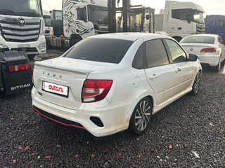 2024 Lada (ВАЗ) Granta Sport I Рестайлинг, белый, 1100000 рублей, вид 3