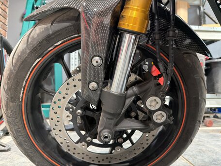 2014 Yamaha MT-09 (FZ-09), оранжевый, 600000 рублей, вид 2