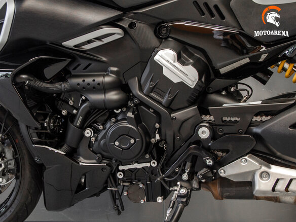 2023 Ducati Diavel V4, чёрный, 2577382 рублей - вид 13