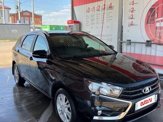 2018 Lada (ВАЗ) Vesta SW I, чёрный, 1110000 рублей, вид 2