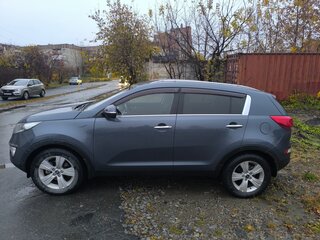 2014 Kia Sportage III Рестайлинг, синий, 1300000 рублей, вид 4