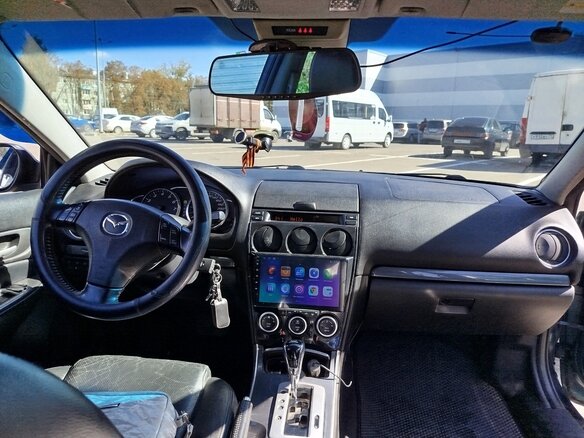 2005 Mazda 6 I (GG) Рестайлинг, зелёный, 680000 рублей - вид 25