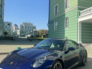 2019 Porsche 911 Carrera 4S VIII (992), синий, 14200000 рублей, вид 1