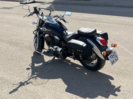 1997 Honda Shadow 750, чёрный, 430000 рублей, вид 4