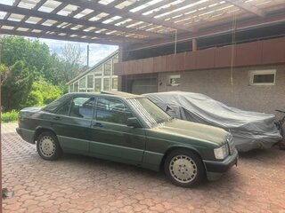 1993 Mercedes-Benz 190 (W201), зелёный, 330000 рублей, вид 4