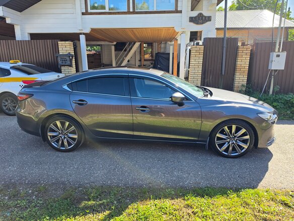 2019 Mazda 6 III (GJ) Рестайлинг 2, серый, 2350000 рублей - вид 3