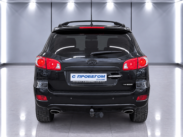 2008 Hyundai Santa Fe II, чёрный, 920000 рублей - вид 2
