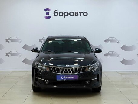 2018 Kia Optima IV, синий, 1860000 рублей, вид 2