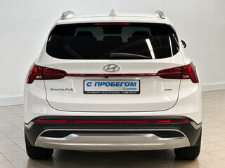 2021 Hyundai Santa Fe IV Рестайлинг, белый, 3100000 рублей, вид 3