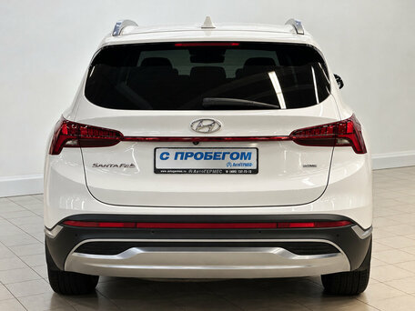 2021 Hyundai Santa Fe IV Рестайлинг, белый, 3030000 рублей, вид 3