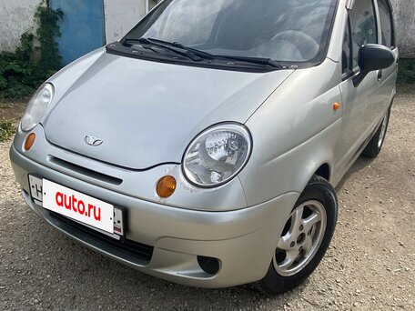 2005 Daewoo Matiz I Рестайлинг, серебристый, 325000 рублей, вид 2