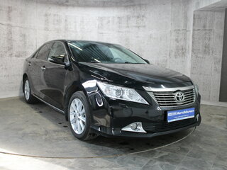 2014 Toyota Camry VII (XV50), чёрный, 1475000 рублей, вид 3