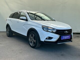 2019 Lada (ВАЗ) Vesta SW Cross I, белый, 1060000 рублей, вид 2