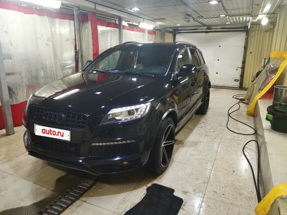 2013 Audi Q7 I (4L) Рестайлинг, чёрный, 1968000 рублей - вид 6
