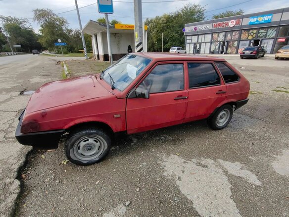 1993 Lada (ВАЗ) 2109 21096, пурпурный - вид 5