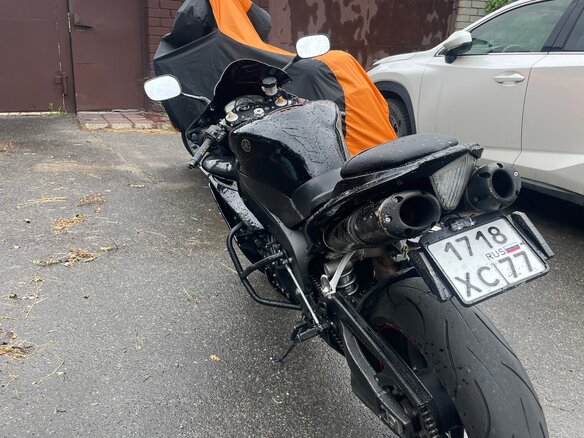 2007 Yamaha YZF-R1, чёрный, 620000 рублей - вид 10