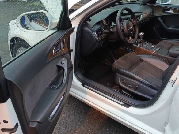 2011 Audi A6 IV (C7), белый, 1450000 рублей - вид 8