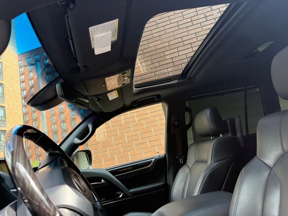 2020 Lexus LX 570 III Рестайлинг 2, чёрный, 10120000 рублей - вид 14