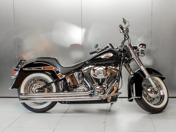 2006 Harley-Davidson Softail Deluxe, серебристый, 873952 рублей - вид 7