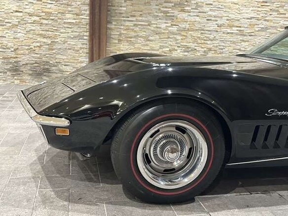 1969 Chevrolet Corvette C3, чёрный, 12700000 рублей - вид 12
