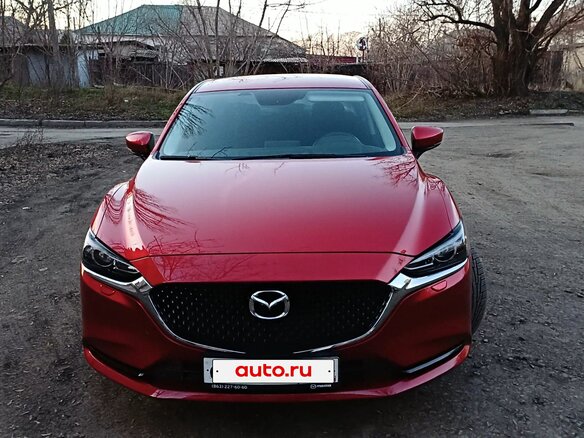 2019 Mazda 6 III (GJ) Рестайлинг 2, красный, 2350000 рублей - вид 2