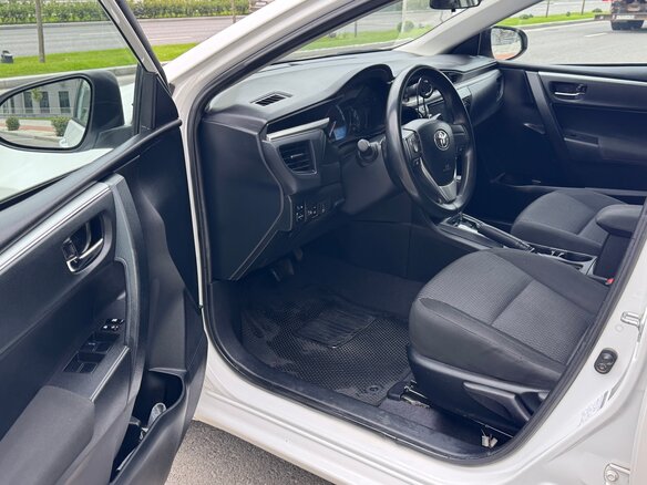 2013 Toyota Corolla XI (E160, E170, E180), белый, 1150000 рублей - вид 8