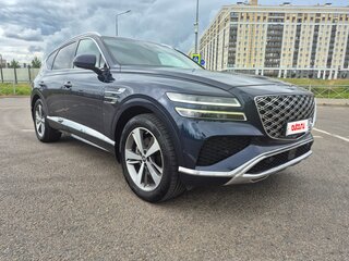 2021 Genesis GV80 I, синий, 4890000 рублей, вид 4