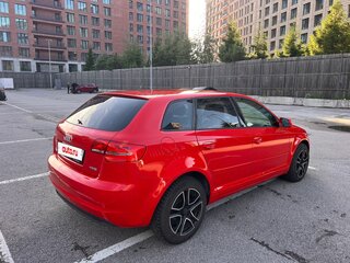 2012 Audi A3 II (8P) Рестайлинг 2, красный, 750000 рублей, вид 4