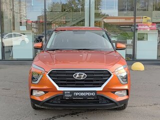 2021 Hyundai Creta II, оранжевый, 2174000 рублей, вид 2