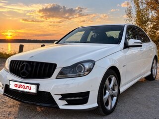 2011 Mercedes-Benz C-Класс 180 BlueEFFICIENCY III (W204) Рестайлинг, белый, 1250000 рублей, вид 1