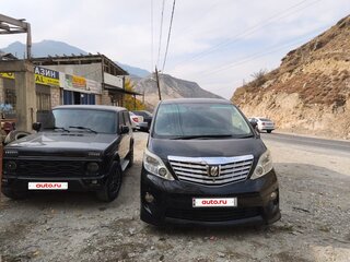 2010 Toyota Alphard II, чёрный, 1250000 рублей, вид 1