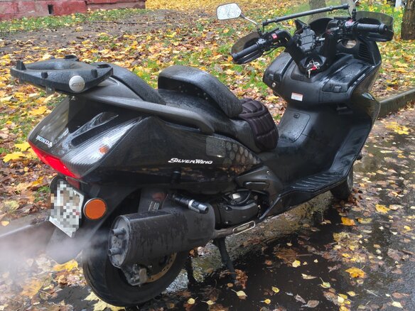 2005 Honda Silver Wing 600, чёрный, 405000 рублей - вид 14