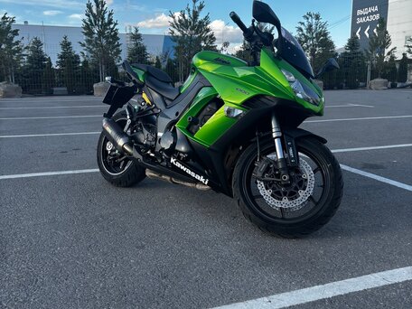 2014 Kawasaki Ninja 1000 SX, зелёный, 740000 рублей, вид 5