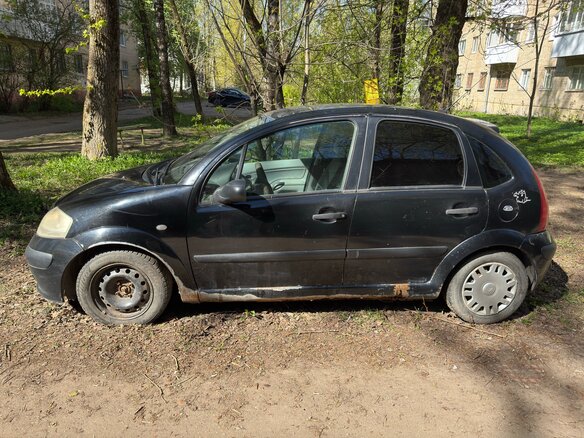 2003 Citroen C3 I, чёрный - вид 5