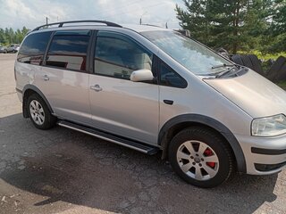2002 Volkswagen Sharan I Рестайлинг, серебристый, 600000 рублей, вид 4