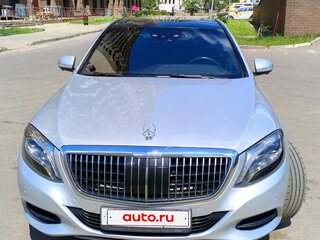 2014 Mercedes-Benz S-Класс 350 CDI BlueTEC Long 7G-TRONIC VI (W222, C217), серебристый, 4300000 рублей, вид 2