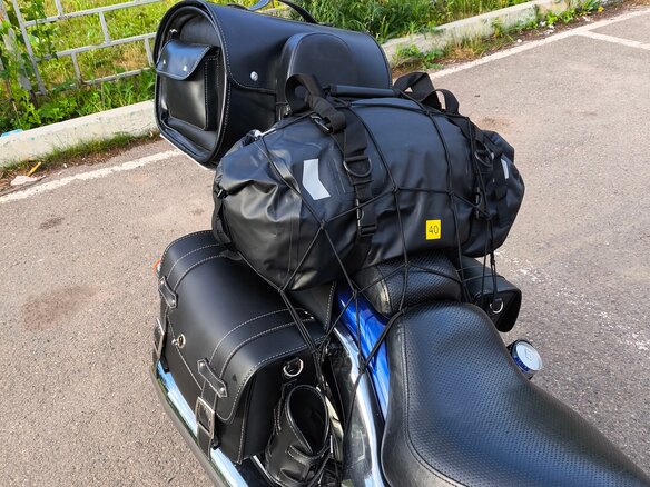 2003 Yamaha XVS400 Drag Star, синий, 350000 рублей - вид 18