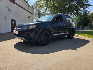 2007 Mitsubishi Outlander II, чёрный, 1050000 рублей, вид 1