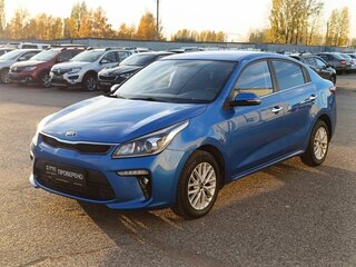 2017 Kia Rio IV, синий, 1090000 рублей, вид 1