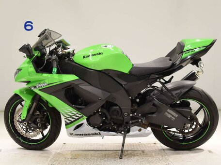 2010 Kawasaki ZX-10R Ninja, зелёный, 895000 рублей, вид 1