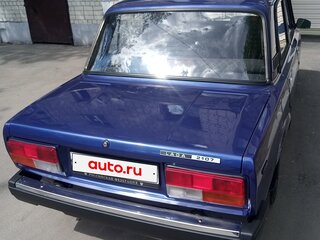 2001 Lada (ВАЗ) 2107, голубой, 320000 рублей, вид 5