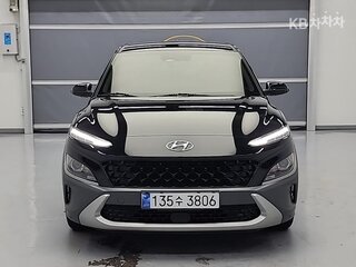 2022 Hyundai Kona I Рестайлинг, чёрный, 1750000 рублей, вид 2