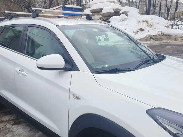 2019 Hyundai Tucson III Рестайлинг, белый, 2300000 рублей - вид 13