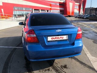 2010 Chevrolet Aveo I Рестайлинг, синий, 375000 рублей, вид 4