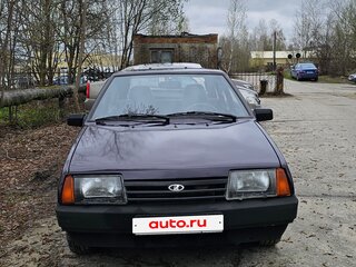 1998 Lada (ВАЗ) 21093i, фиолетовый, 120000 рублей, вид 2