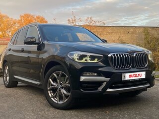 2019 BMW X3 20d xDrive III (G01), чёрный, 3990000 рублей, вид 2